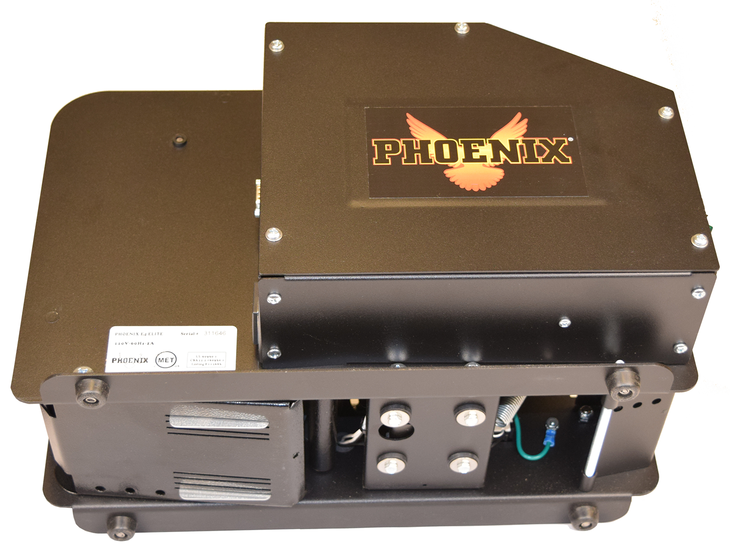 Phoenix electronic dispenser control side parts illustration